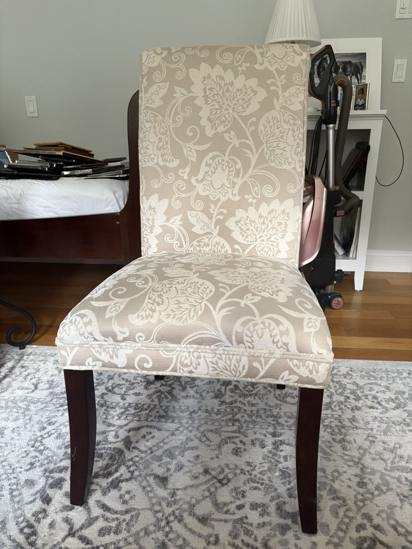 Pier One Upholstered Parsons Chair
