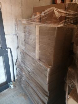Pre Wrapped Pallets With Itemized List