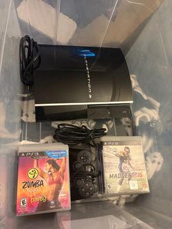 $150 OBO PlayStation 3 Console with Games and Controller