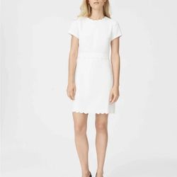 Club Monaco Santina Scalloped Dress