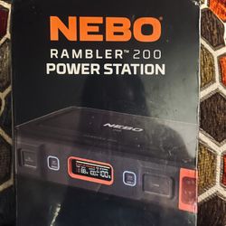 NEBO Rambler 200 Portable Power Station