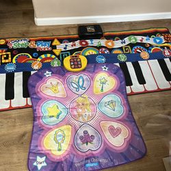 KIDS MUSIC DANCING PLAY MATS SET
