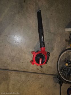 Gas powered Craftsman leaf blower