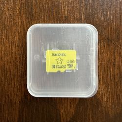 256 GB Micro SD Nintendo Switch