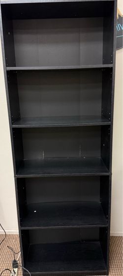 Wood shelves