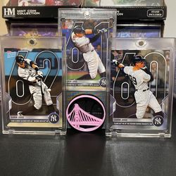 Aaron Judge MVP 2022 Topps Now 60,61,62 SET βΎοΈ π₯