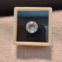 5.75 12mm Round White Topaz