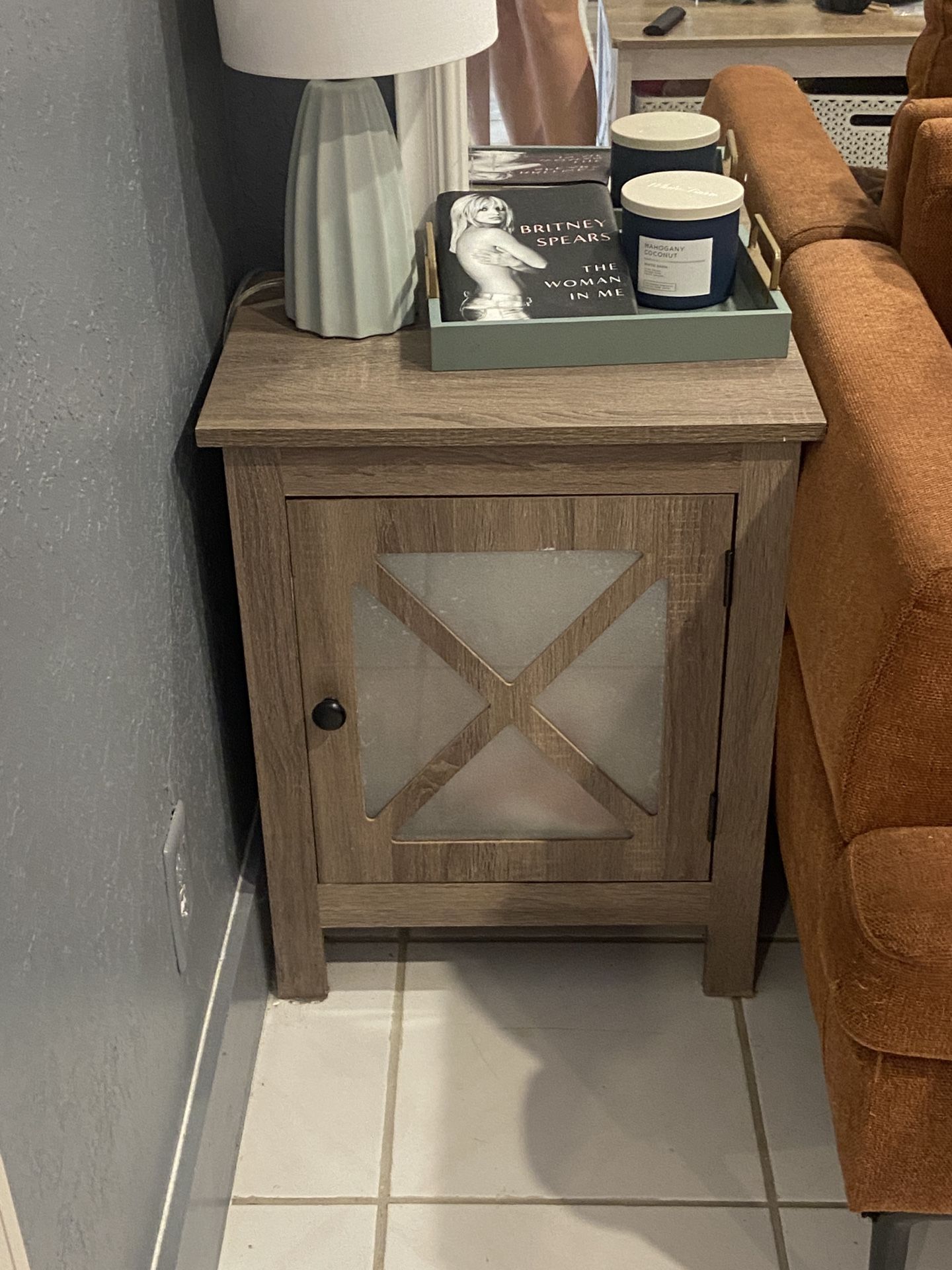 Farmhouse Style End Table