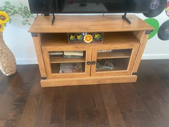 Rustic Wood TV Stand