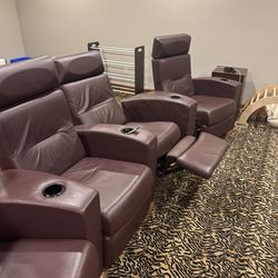 Home Theatre Seating -Price Reduced!
