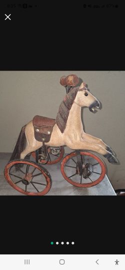 Antique Tripod Horse