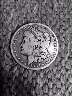 1885 $1 Morgan Silver Dollar