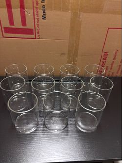 Set of 11 Glass Cylinder Vases – 4 Inch Clear Centerpiece Vases | Floating Candle Holders, Flower Vases & Wedding Table Decorations
