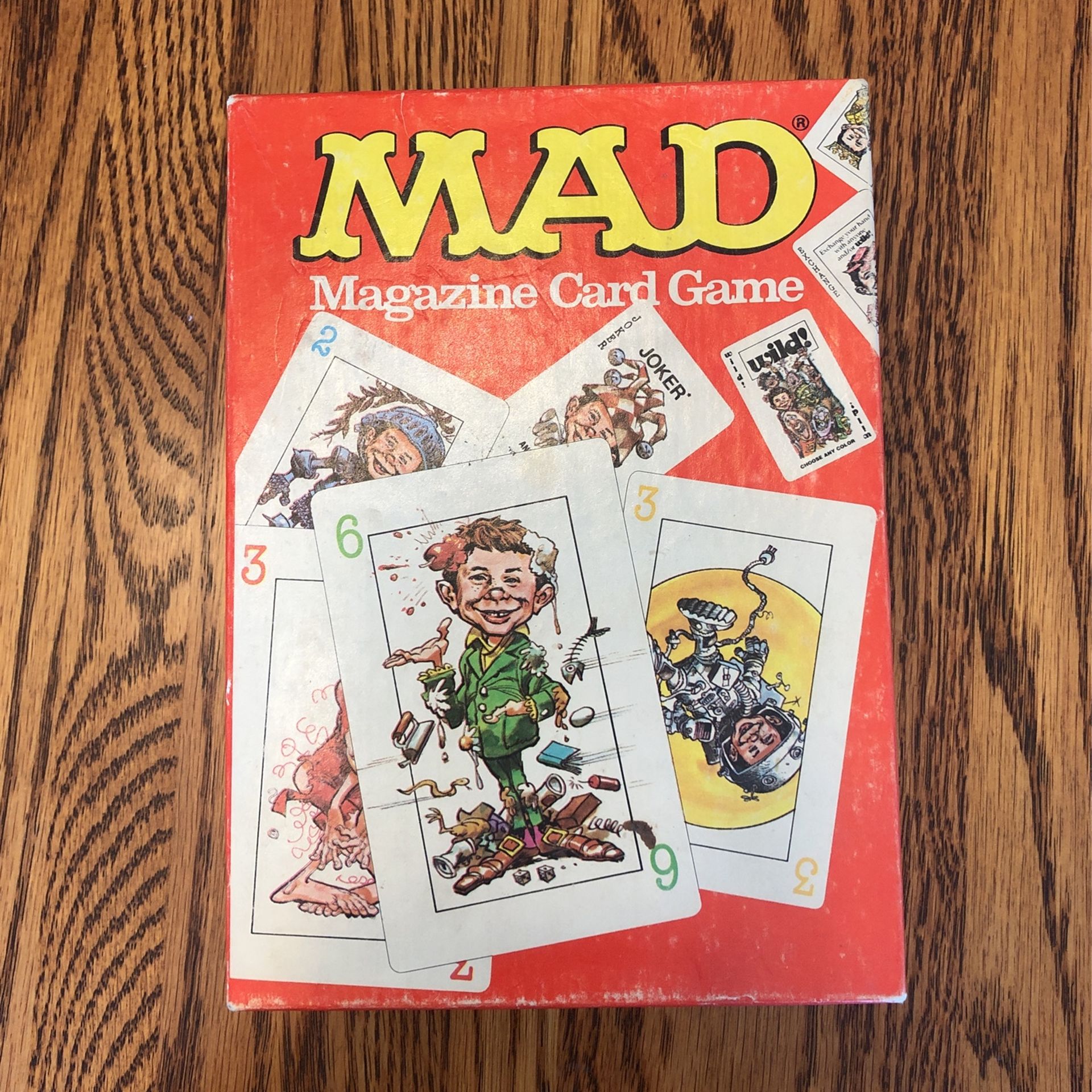 Vintage Mad Magazine Card Game