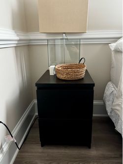Set of 2 IKEA Hemnes nightstands