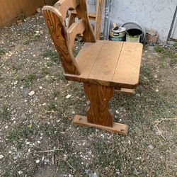 Antique Wooden Chair 