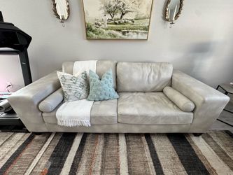 Gorgeous leather sofas
