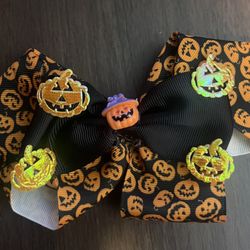Halloween Hair Bows
