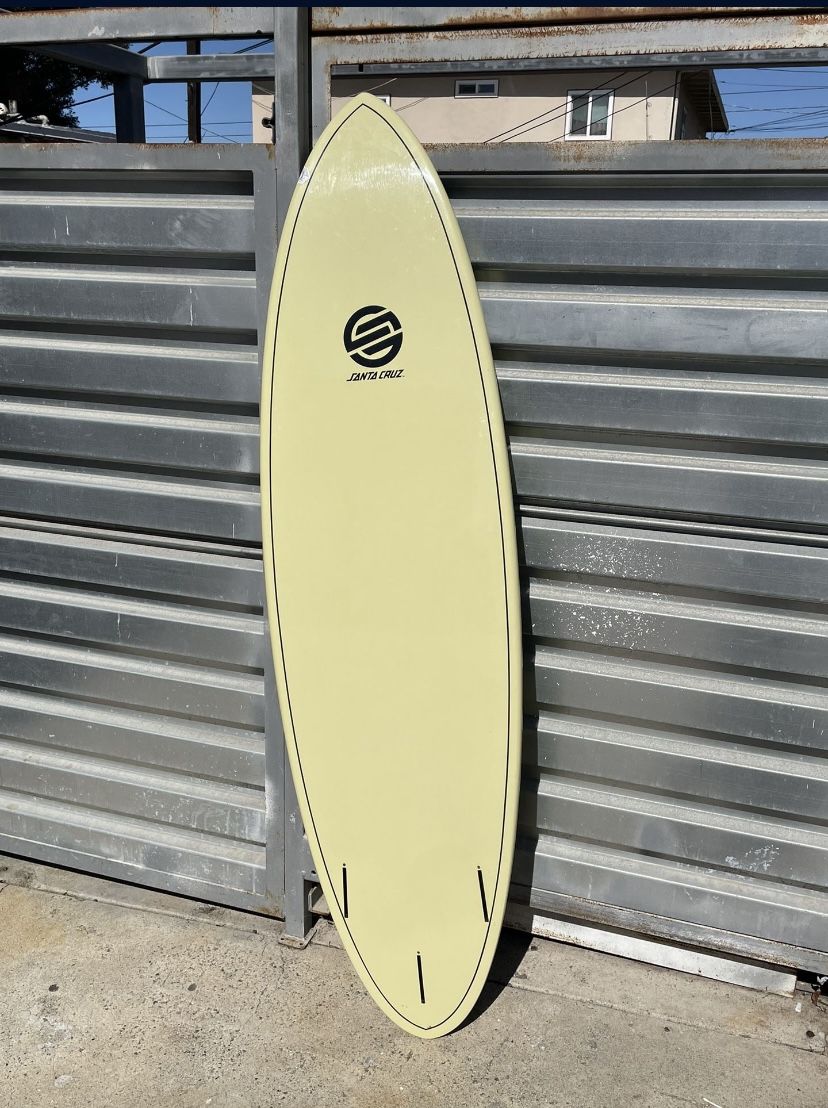 Santa Cruz 6' 6” Epoxy Surfboard pumpkin seed - joarbit.com