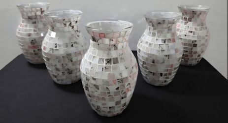 Select PIC Frame Mosaic Vases ($10 EACH) @ Lasting Creations