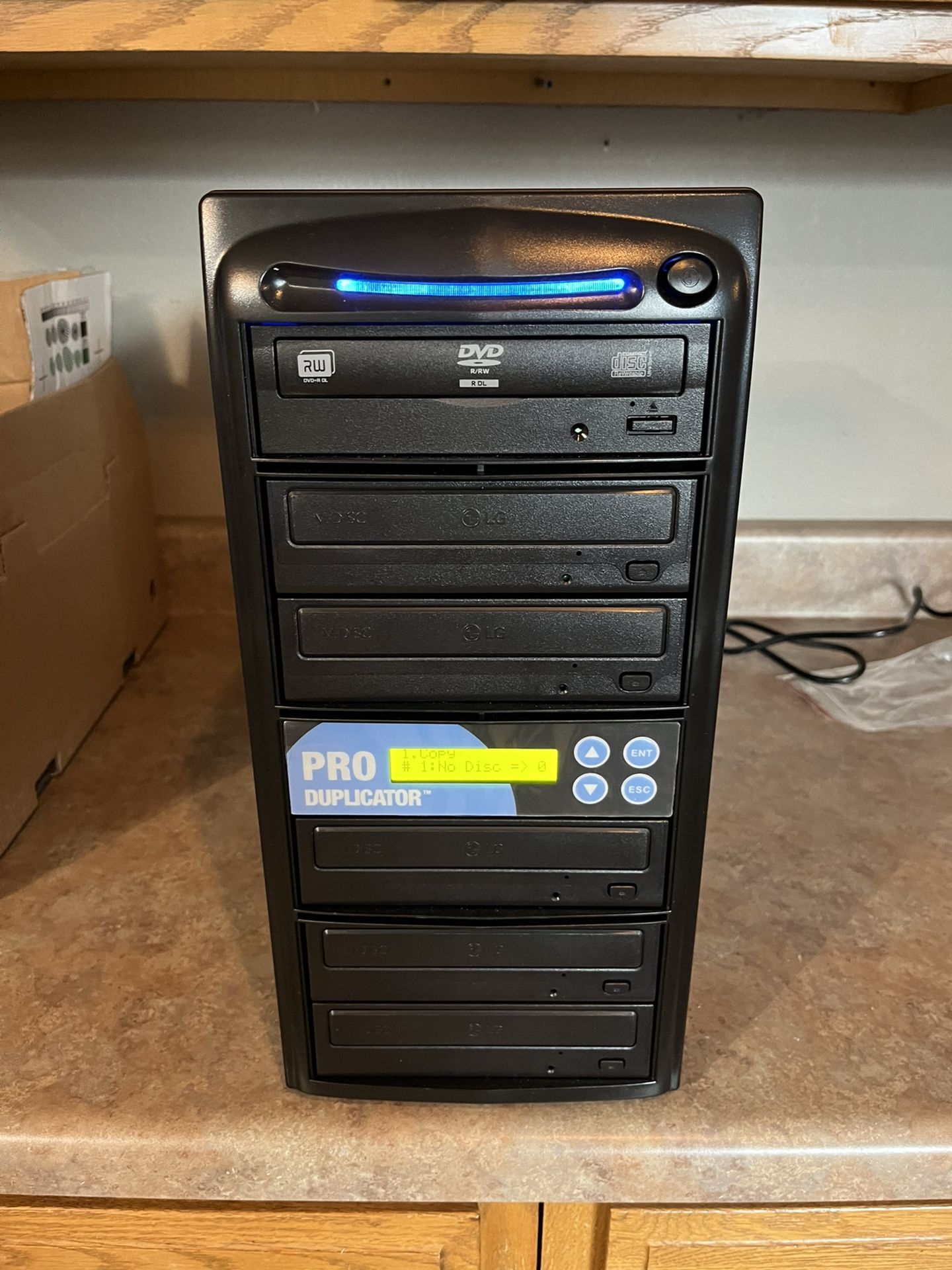Produplicator 1 to 5 24X Burner CD DVD Duplicator