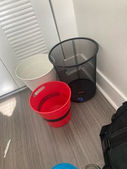 Set of 3 Small Waste Bins