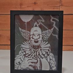 Engraved Painted Glass Pictures