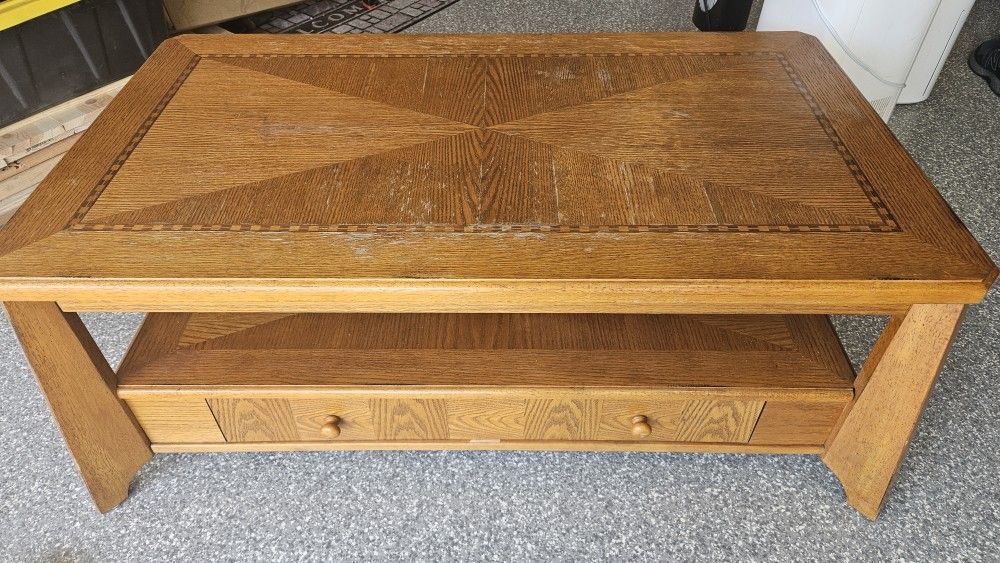 Solid Wood Coffee Table 35.00