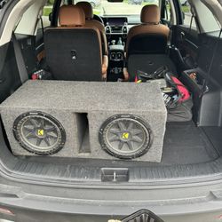 KICKER SUBWOOFERS 10” 