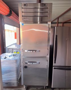 True Commercial Stainless Steel Refrigerator And Freezer