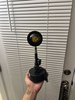 USB Desk Ring Light (orange hue)