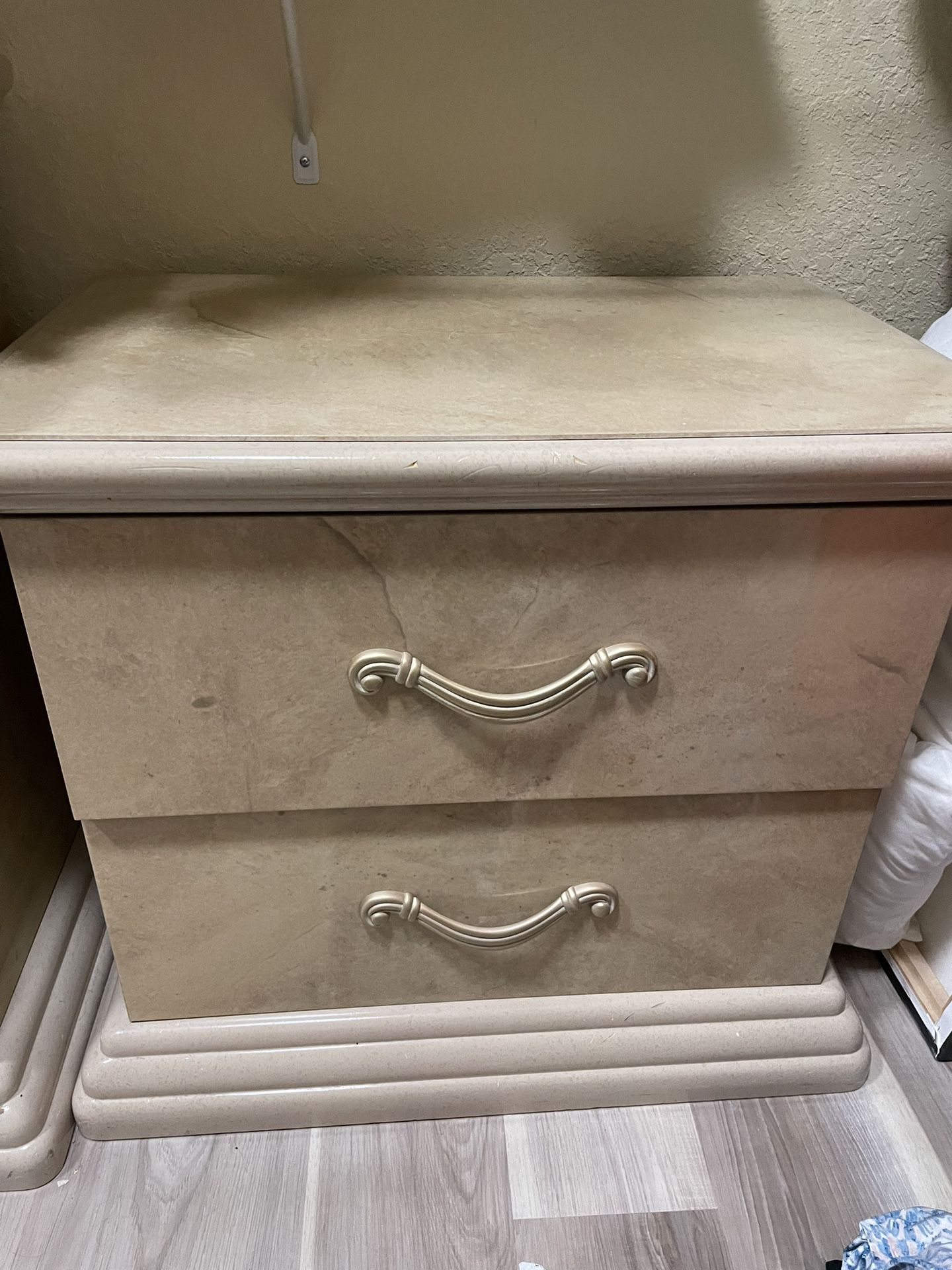 dresser and two nightstands 