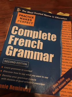 French grammar book