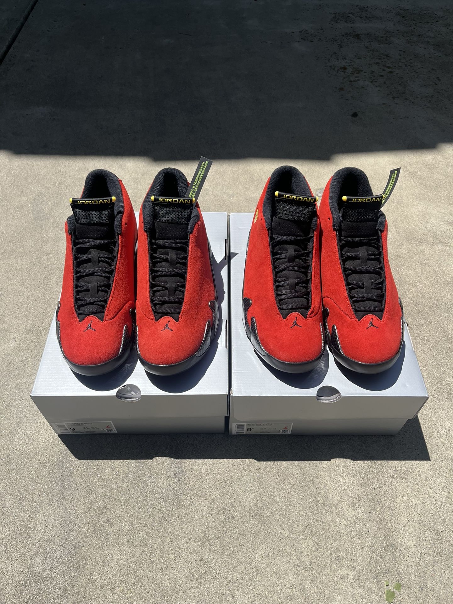 Jordan 14 ‘Ferrari’ 🏎️