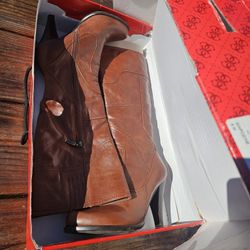 Guess Brown Tall Boots 