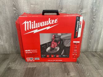 Milwaukee M12 AIRSNAKE Drain Cleaning Air Gun Kit 2572B-21