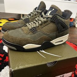 Jordan 4 Olive Craft Size 9.5 