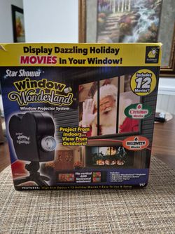 Star Shower Window Wonderland Projector System