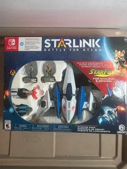 Starlink Battle for Atlas Starter Pack Nintendo Switch Fox McCloud Arwing Complete