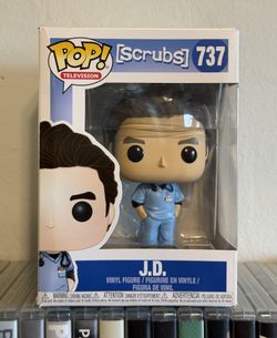 Funko POP! Television Scrubs J.D. # 737 John Michael Dorian Vaulted!