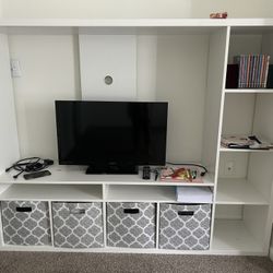 White Tv Stand 