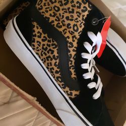 Women’s Vans Size 6 Filmore Leopard High Tops