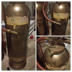 Antique Fire Extinguisher Great Gift 