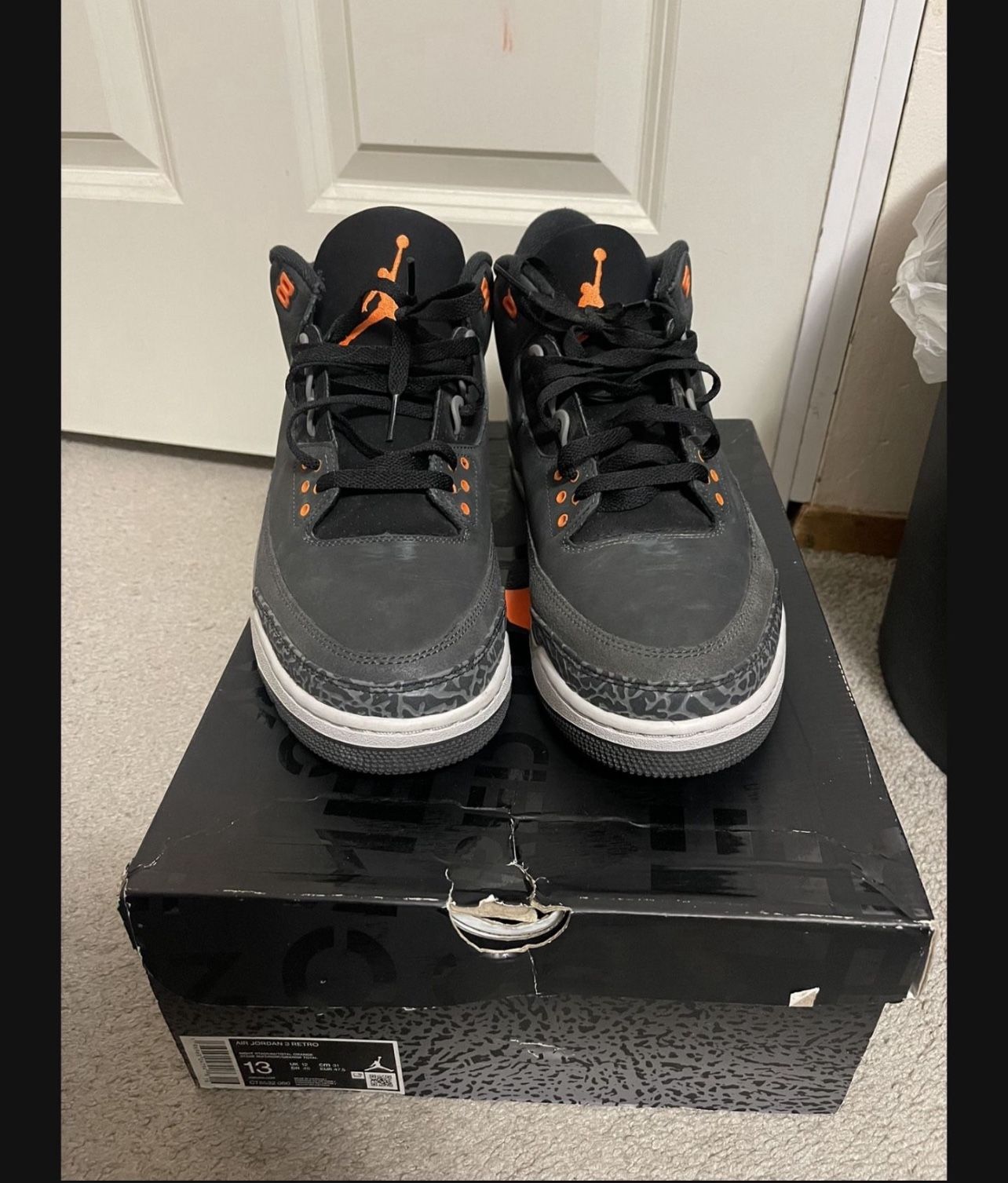 VNDS JORDAN 3 FEAR SIZE 13