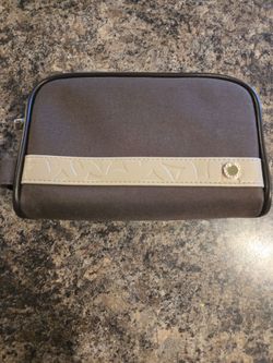 Bvlgari brown toiletry bag