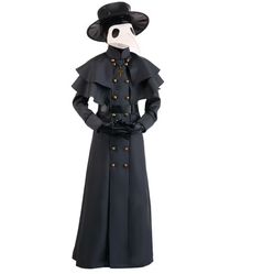 Kids Plague Doctor Costume Size M