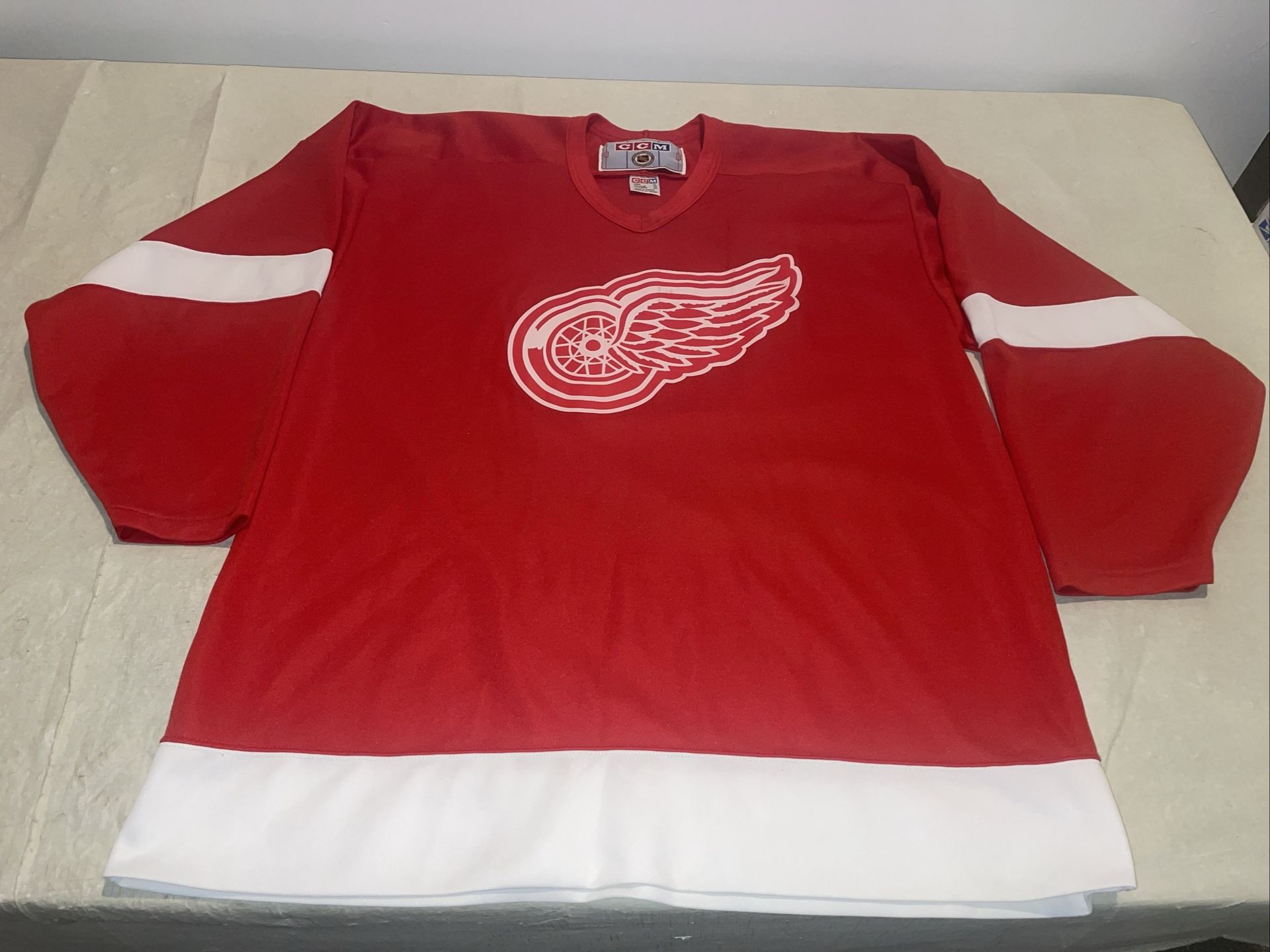 Detroit Red Wings Ccm Jersey Mens Xl Clean Vintage Nhl 90s 1990s Clean Mic