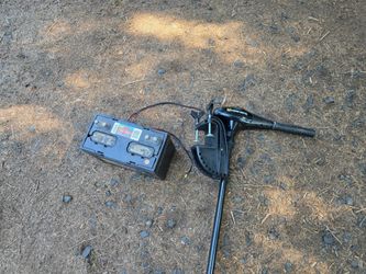 Trolling Motor and Battery