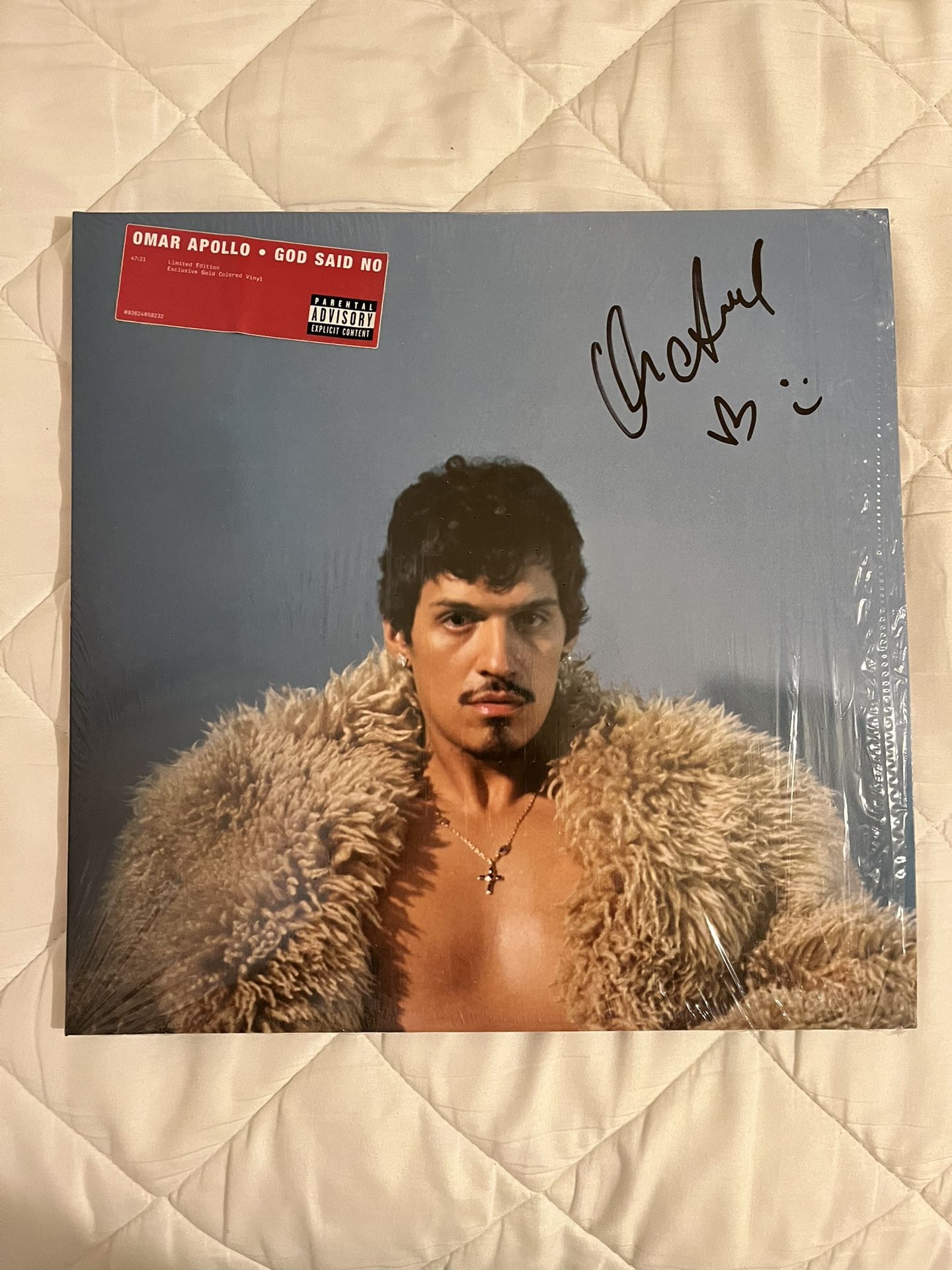 SIGNED Omar Apollo God Said No Vinyl