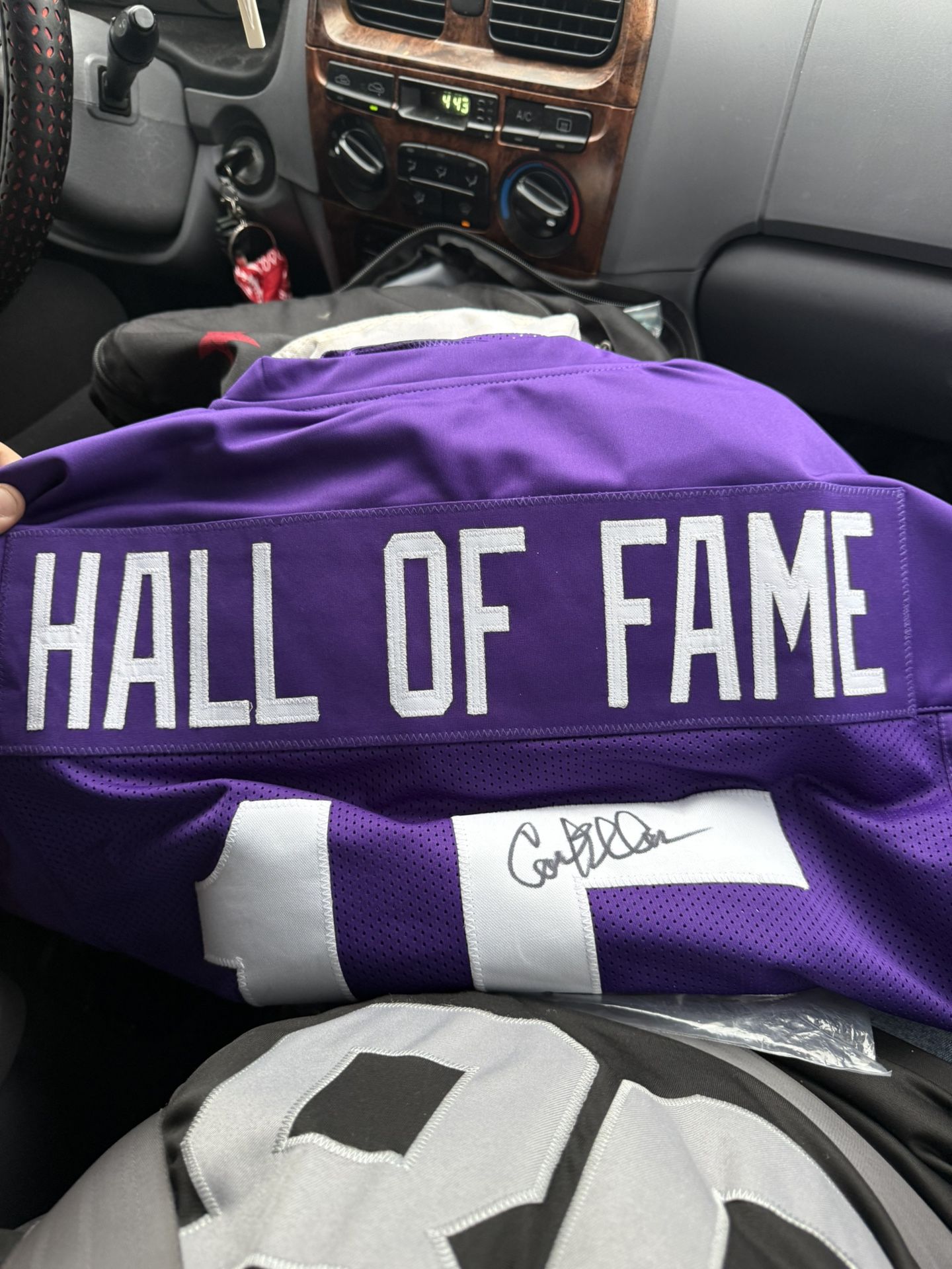 Vikings Signed Jersey